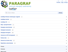 Tablet Screenshot of gps.paragraf.pl